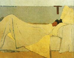 Edouard Vuillard In Bed Norge oil painting art